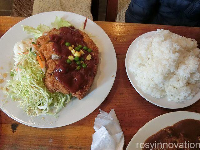 コーヒーハウスビレッジ　チキンカツランチ